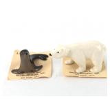 Hagen-Renaker Seal & Polar Bear Figurines