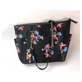 A New Day Black Floral Handbag 14 X 11ï¿½ï¿½