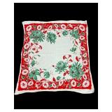 Vintage Mums Iris & Morning Glory Tablecloth