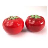 Maruhon Ware Tomato Salt & Pepper Shakers
