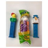 Pez Dispensers Clown Chick & Bunny Set