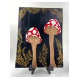 Prmz 12ï¿½16ï¿½ï¿½ Acrylic Mushroom Painting