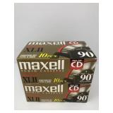 Maxell XLII 90 Audio Cassettes High Bias