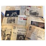 Vintage Historical Newspapers