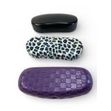 3 Eyeglass Cases With Varied Designs