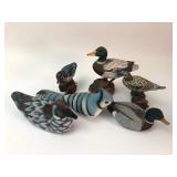 Hand-Painted Miniature Duck & Bird Figurines