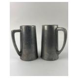 2 Wilton Armetale Beer Steins
