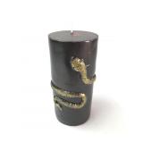 Decorative Candle With Snake Design