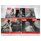 Life Magazine Lot ï¿½ 1939 To 1948 Covers