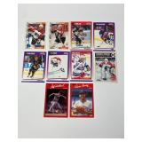 Sports Cards Lot W/Hockey & Baseball Players