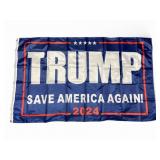 Trump 2024 Save America Again Flag 49ï¿½32ï¿½ï¿½