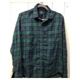 J.Crew Green & Blue Plaid Flannel M