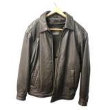 Field Gear Brown Leather Jacket M