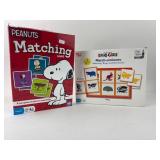 Peanuts & Eric Carle Matching Games