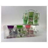 Bath & Body Care Gift Set With Rack