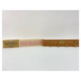 Woodlore Compact Belt Rack 11ï¿½2ï¿½ï¿½ Cedar & Brass