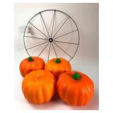 4ï¿½ï¿½ Pumpkins & 14ï¿½ï¿½ Floral Garden Wring