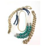 Gold-Tone & Beaded Necklaces