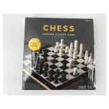 Chess Wooden Classic Game 2 Players