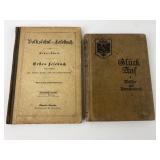 German Language Books Volkschul & Gluck Auf