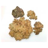 Ceramic Leaf & Oak Designs With Maker Mark