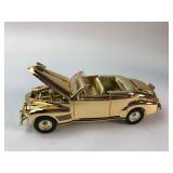 1941 Chevy Gold-Plated Diecast Model Car