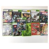 11 Xbox 360 Video Games Assorted Titles