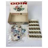 Odin Brand Stamp Collection & Box