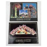 Cedar Point 5ï¿½7 Postcards Thunder Canyon & Rides