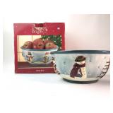 Make The Season Bright Snowman Bowl