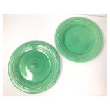 Homer Laughlin Fiesta Green 10 1/2ï¿½ Plates