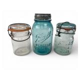 Ball, Atlas & Other Glass Canning Jars