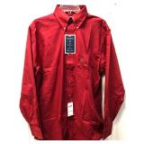 Club Room Performance Red Dress Shirt