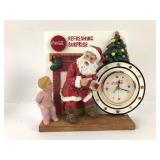 1998 Coca-Cola Santa Clock Figurine 6 X 6ï¿½