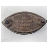 Cast Iron Flat Sad Iron Stove Lid Rest