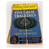William Shakespeare Five Great Tragedies Book