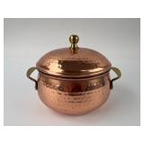 Thymes Simmered Cider Candle In Copper Pot