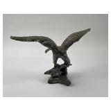 Hamilton Mint Pewter Eagle Figurine