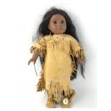 17ï¿½ American Girl Doll With Fringe Dress