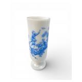 Blue & White Ceramic Vase Or Mug