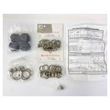 MarthaWindow Clip Rings & Hardware Set