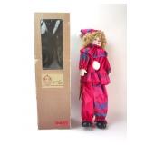Premier Dolls Clown Doll With Box