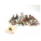 Wade and Hagen-Renaker & Mini Animal Figurines Lot