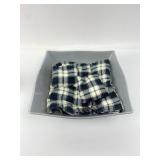 Gray Square Bowl & Heatable Beanbags