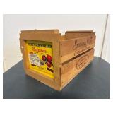 Sunny Slope Brand Wooden Fruit Crate