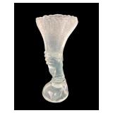 Art Glass Liberty Torch Bud Vase 6.5 Inches