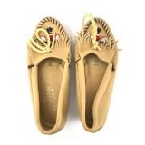 Minnetonka Moccasins With Beaded Design