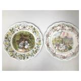 Royal Doulton Bramley Hedge Plates 8 1/2ï¿½