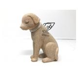 Carson Devoted Angel Dog Figurine