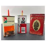 Singer, 3-In-One & Prince Albert Tins